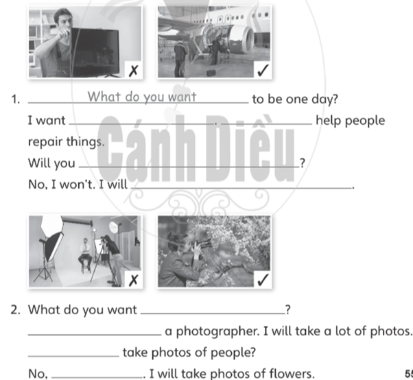 Unit 7. The World of Work - SBT Tiếng Anh 5 - Explore Our World 3 1