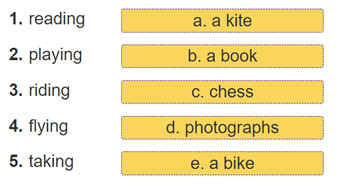 Unit 7. What do you like doing? trang 28 Sách bài tập (SBT) Tiếng Anh 4 mới 2 1