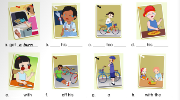 Unit 8. health and safety - SBT Tiếng Anh 5 - Phonics Smart 8 1