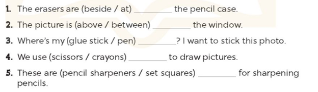 Unit 8. In our classroom - SBT Tiếng Anh 5 - Global Success 2 1