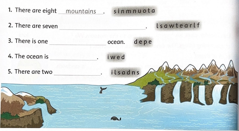 Unit 8: Mountains high, ocean deep - SBT Tiếng Anh 5 - Family and Friends 0 1