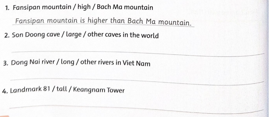 Unit 8: Mountains high, ocean deep - SBT Tiếng Anh 5 - Family and Friends 11 1