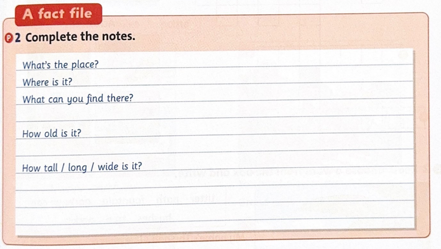 Unit 8: Mountains high, ocean deep - SBT Tiếng Anh 5 - Family and Friends 13 1