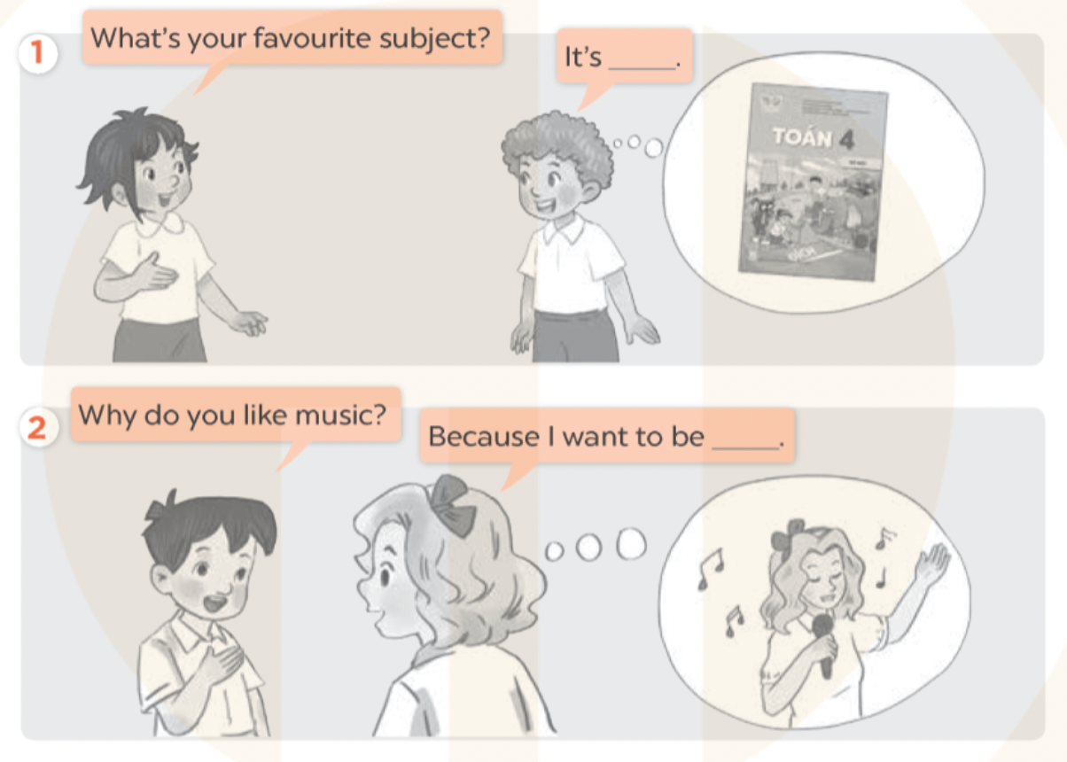 Unit 8. My favourite subjects - SBT Tiếng Anh 4 - Global Success 6 1