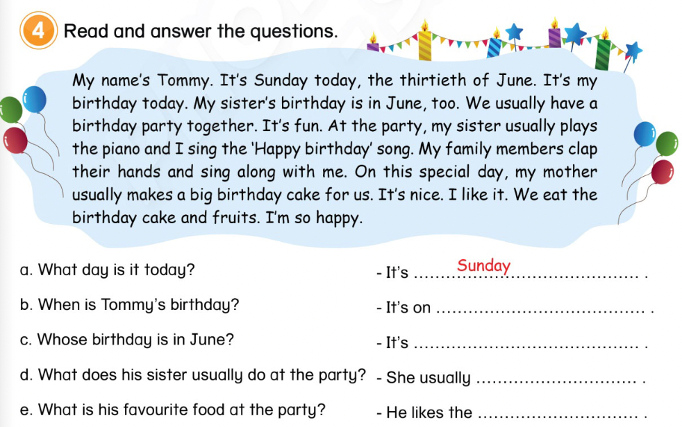 Unit 8. The time - SBT Tiếng Anh 4 - Phonics Smart 11 1