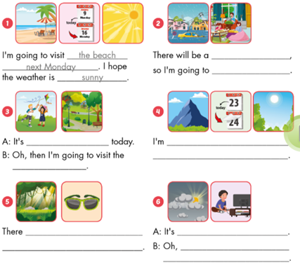 Unit 8. Weather - SBT Tiếng Anh 5 - iLearn Smart Start 19 1