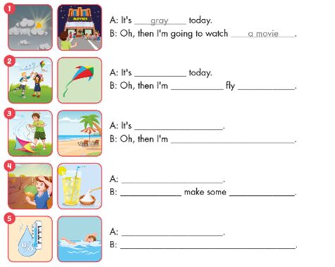 Unit 8. Weather - SBT Tiếng Anh 5 - iLearn Smart Start 7 1