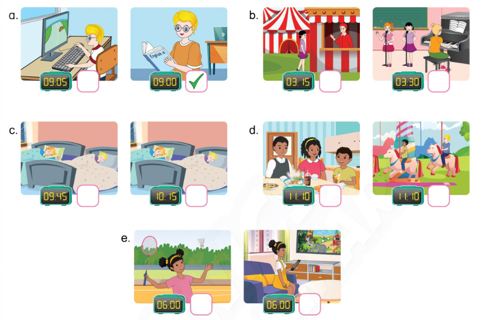 Unit 9. Daily routines - SBT Tiếng Anh 4 - Phonics Smart 2 1