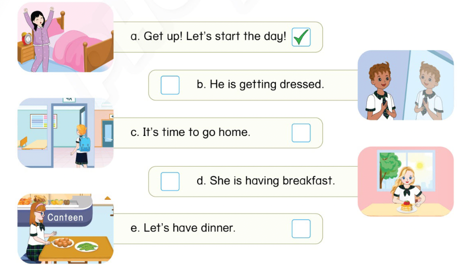 Unit 9. Daily routines - SBT Tiếng Anh 4 - Phonics Smart 5 1