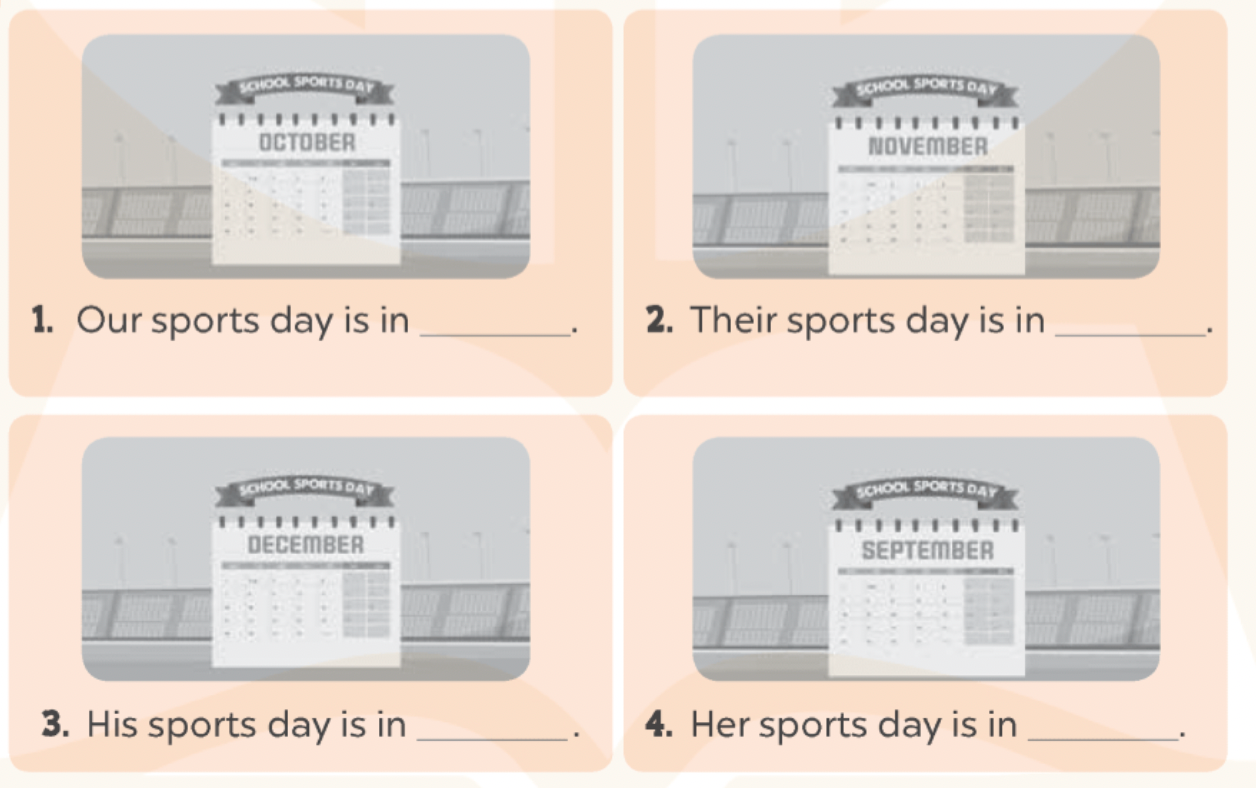 Unit 9. Our sports day - SBT Tiếng Anh 4 - Global Success 2 1