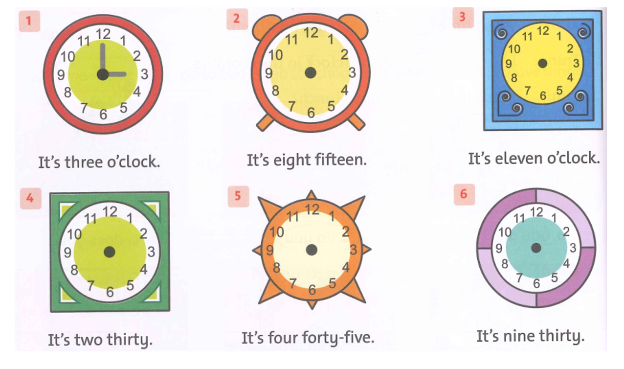 Unit 9. What time is it? - SBT Tiếng Anh 4 - Family and Friends 4 1