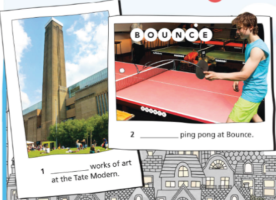 Unit opener - Unit 6. Entertainment – Tiếng Anh 6 – Right on! 0 1