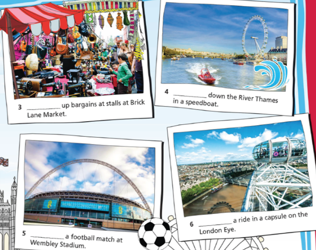 Unit opener - Unit 6. Entertainment – Tiếng Anh 6 – Right on! 0 2