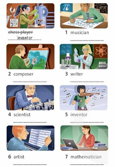 Vocabulary and Listening: Jobs and skills - Unit 5: Achieve - SBT Tiếng Anh 7 Friends Plus 0 1