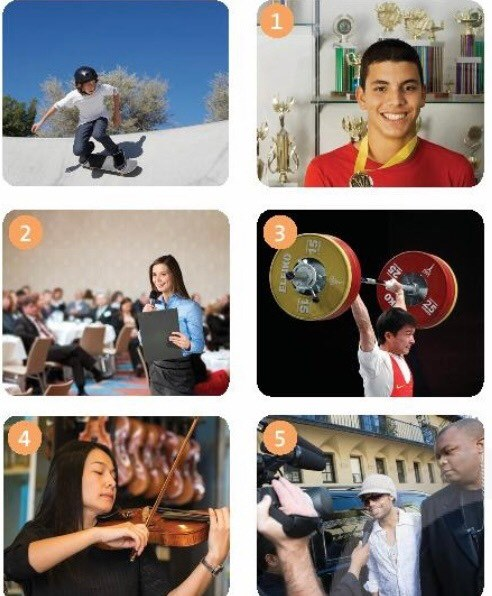 Vocabulary and Listening: Star qualities (adjectives and nouns) - Unit 7: Music - SBT Tiếng Anh 7 Friends Plus 0 1