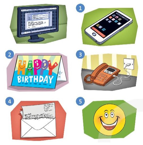 Vocabulary: Communication - Unit 2: Communication - SBT Tiếng Anh 7 Friends Plus 0 1