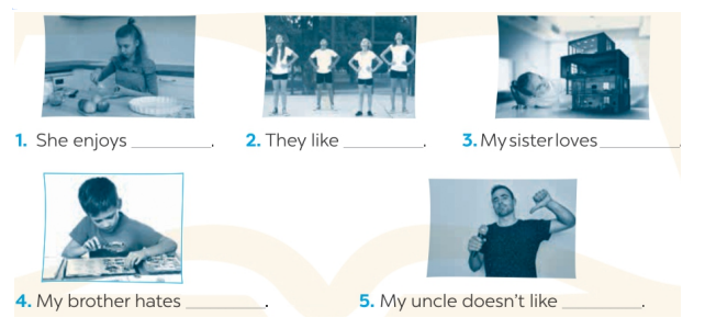 Vocabulary & Grammar - Unit 1: Hobbies - SBT Tiếng Anh 7 Global Success 2 1