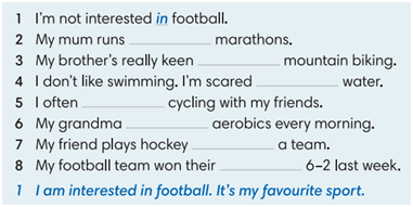 Vocabulary in acton – Unit 6. A question of sport – Tiếng Anh 6 – English Discovery 2 1