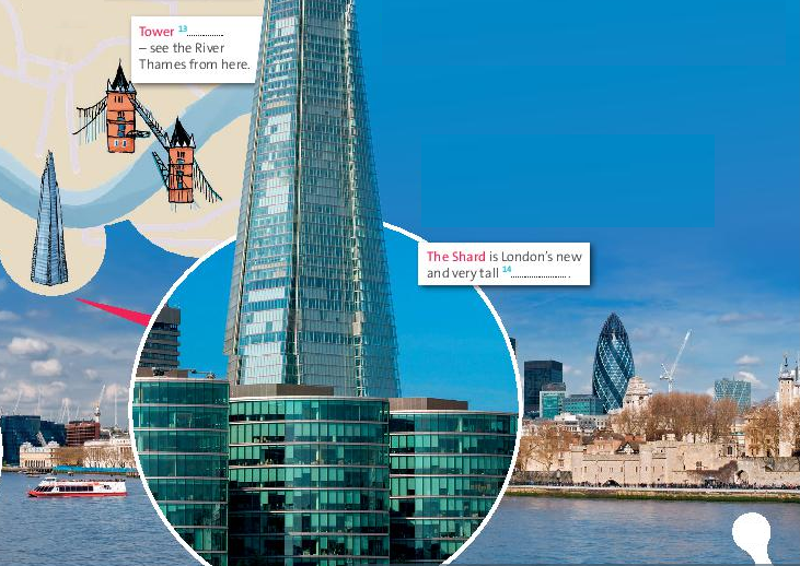 Vocabulary: Places in a town or city - Unit 1. Towns and cities - Tiếng Anh 6 - Friends plus 1 4