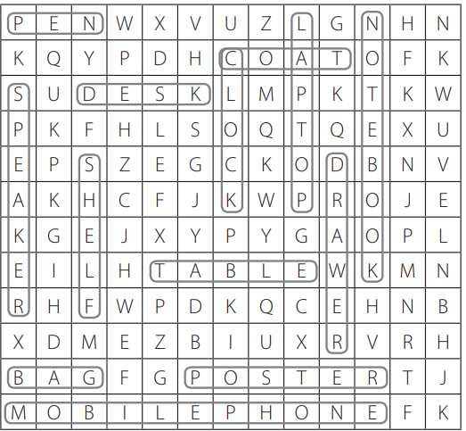Vocabulary: Prepositions and everyday objects Starter Unit SBT Tiếng Anh 6 – Friends Plus (Chân trời sáng tạo) 0 2