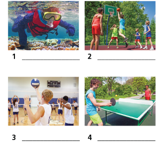 Vocabulary: Sports/ Activities & Equipment - Unit 2. Fit for life - SBT Tiếng Anh 7 Right on! 1 1