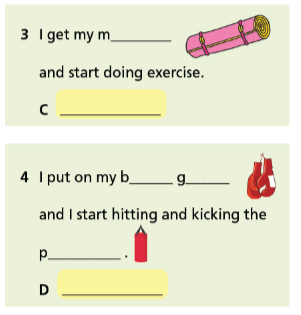 Vocabulary: Sports/ Activities & Equipment - Unit 2. Fit for life - SBT Tiếng Anh 7 Right on! 3 2