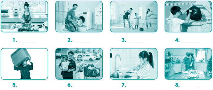 Vocabulary - Unit 1: Family life - SBT Tiếng Anh 10 Global Success 0 1