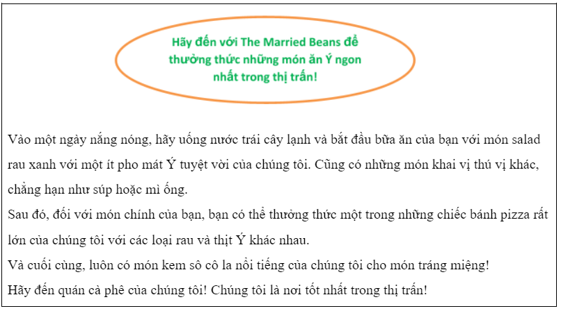 Writing: A food blog - Unit 5 - SBT Tiếng Anh 6 - Friends Plus (Chân trời sáng tạo) 2 2