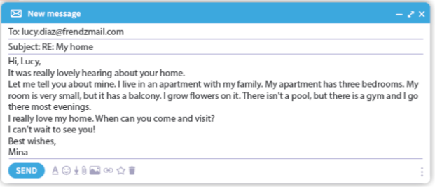 Writing – Unit 1 – Tiếng Anh 6 – iLearn Smart World 0 1