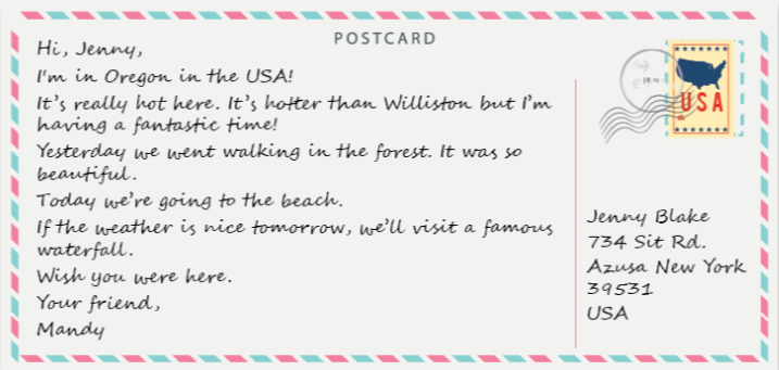 Writing – Unit 10 – Tiếng Anh 6 – iLearn Smart World 0 1