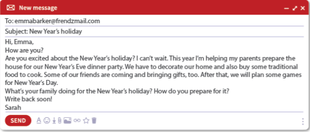 Writing – Unit 4 – Tiếng Anh 6 – iLearn Smart World 0 1