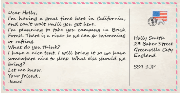 Writing – Unit 8 – Tiếng Anh 6 – iLearn Smart World 0 1