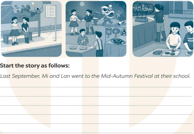 Writing - Unit 9: Festivals around the world - SBT Tiếng Anh 7 Global Success 1 1