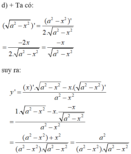 Câu 19 trang 204 SGK Đại số và Giải tích 11 Nâng cao 1