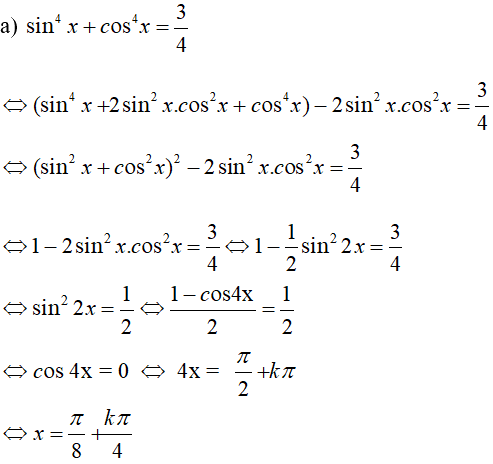 Câu 4 trang 223 SGK Đại số và Giải tích 11 Nâng cao 1