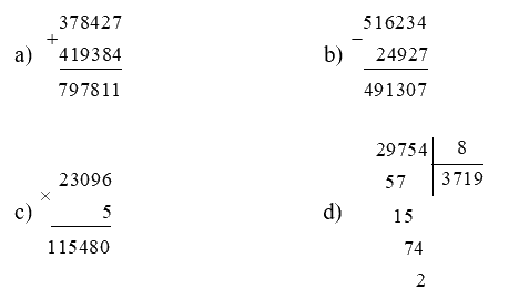 Đề kiểm tra giữa học kì 1 Toán 4 Cánh diều - Đề số 1 7