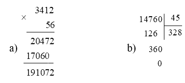 Đề kiểm tra học kì 2 Toán 4 Chân trời sáng tạo - Đề số 2 1 1