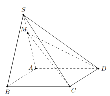 Đề thi giữa kì 1 Toán 11 Cánh diều - Đề số 7 1 4