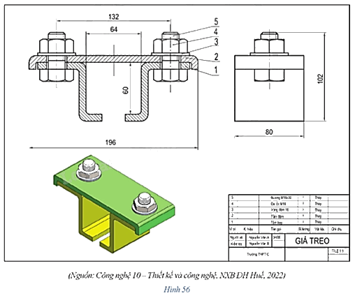 Giải bài 1 trang 72 Chuyên đề học tập Toán 11 Cánh diều 1