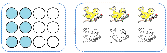 Giải câu 5, 6, 7, 8, Vui học trang 17, 18 4