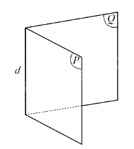 Lý thuyết Góc giữa đường thẳng và mặt phẳng, góc nhị diện - Toán 11 Cánh diều 2